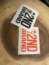 The 2nd Brand logo vinyl decals 2 1/2” wide