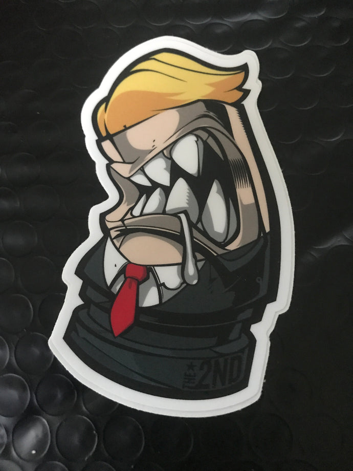 Trump Round sticker
