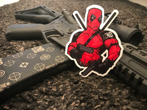 2nd Pool sticker 2 pack