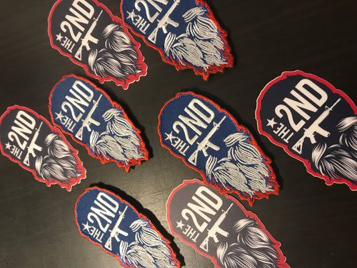 2nd Patriot USA edition patch and sticker LIMIT 2